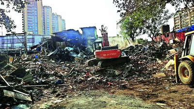 Central Railway razes 45 encroachments to fast-track Vande Bharat facility