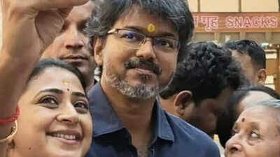 Kanika shares a heartfelt note after meeting Thalapathy Vijay in Shirdi; calls it a truly special moment