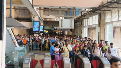 Mumbai Metro One commuters face delays, overcrowding as post-maintenance speed limits slow trains