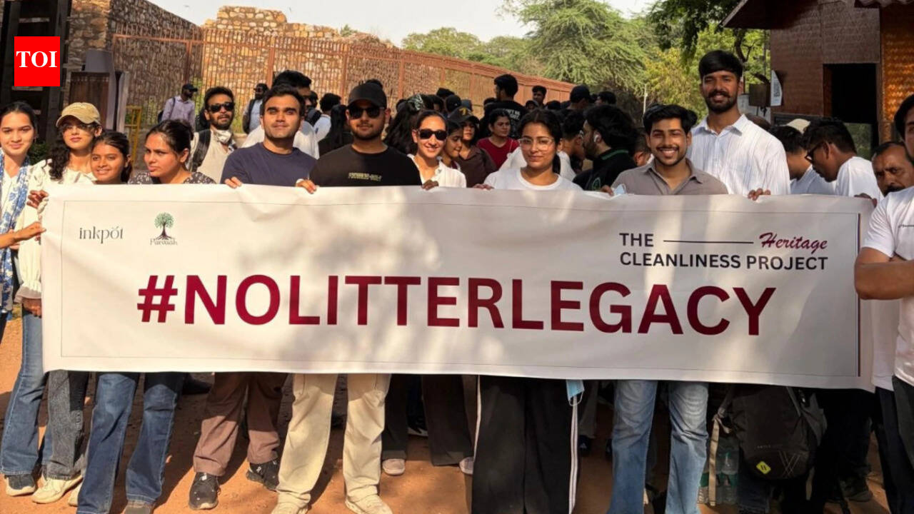 Cleanliness drive at Mehrauli Archaeological Park brings Delhiites together