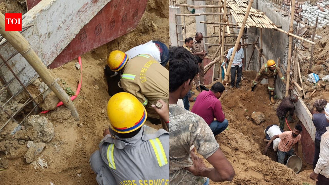 Worker killed, another injured after under-construction building collapses in Lucknow