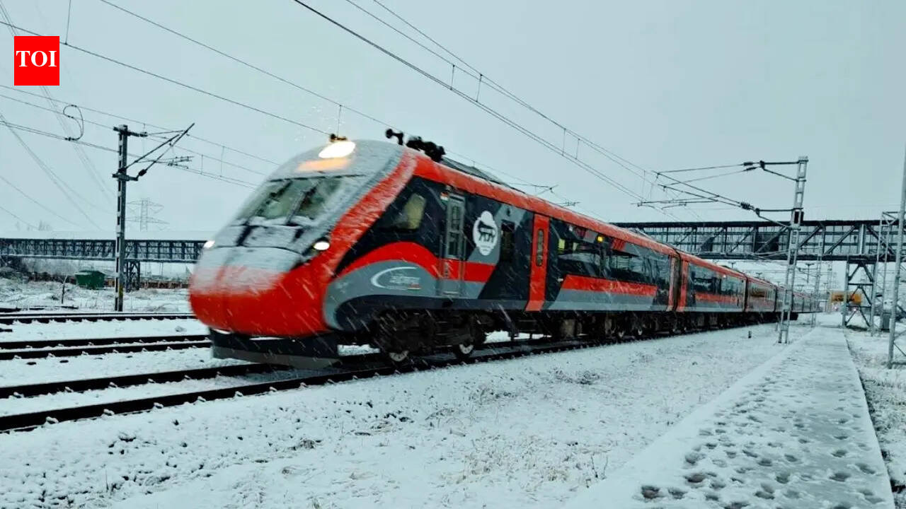 Vande Bharat Express: 1st direct train between Jammu &amp; Kashmir flagged off; check details