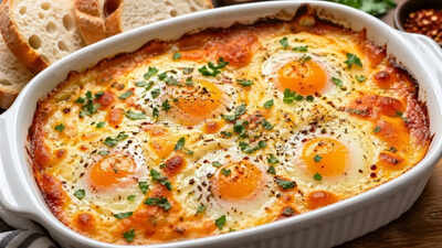 What is King Charles' favourite food: The wholesome cheesy baked eggs recipe with simple farm-fresh ingredients