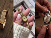 Dainty & slim: Vintage watches are back in style
