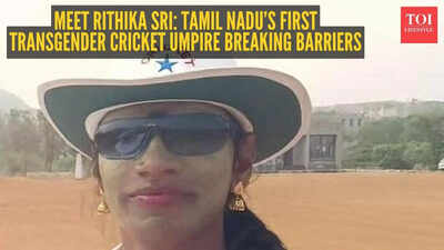 Meet Rithika Sri: Tamil Nadu’s first transgender cricket umpire breaking barriers