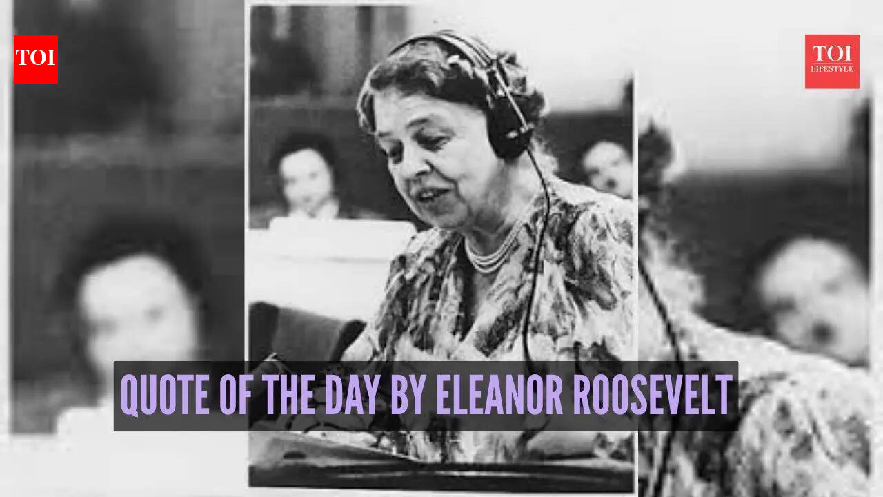 Quote of the day for kids by Eleanor Roosevelt: “We do not have to become heroes overnight. Just a step at a time, meeting each thing that comes up, seeing it is not as dreadful as it appeared, discovering we...”