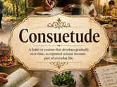 Word of the day: Consuetude