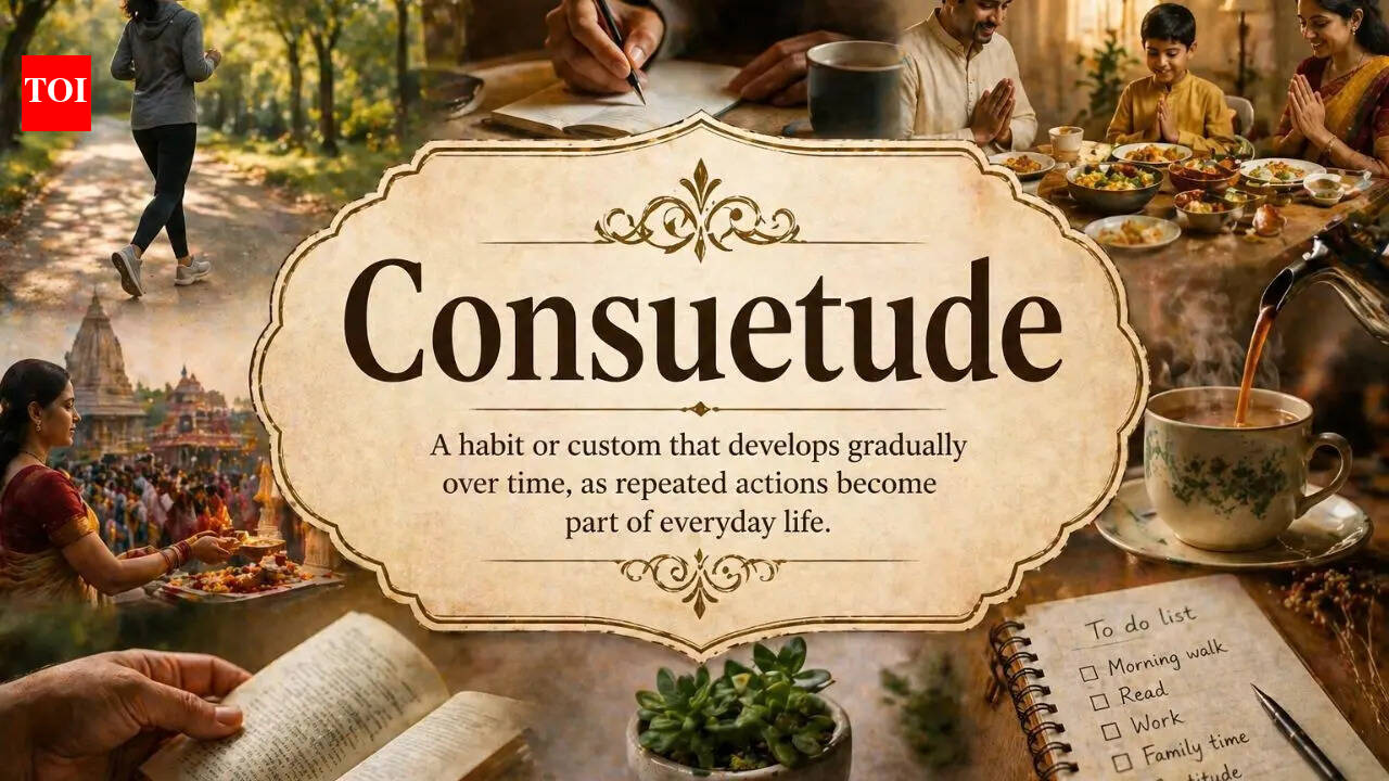 Word of the day: Consuetude