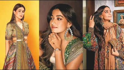 Make statement earrings your hero accessory