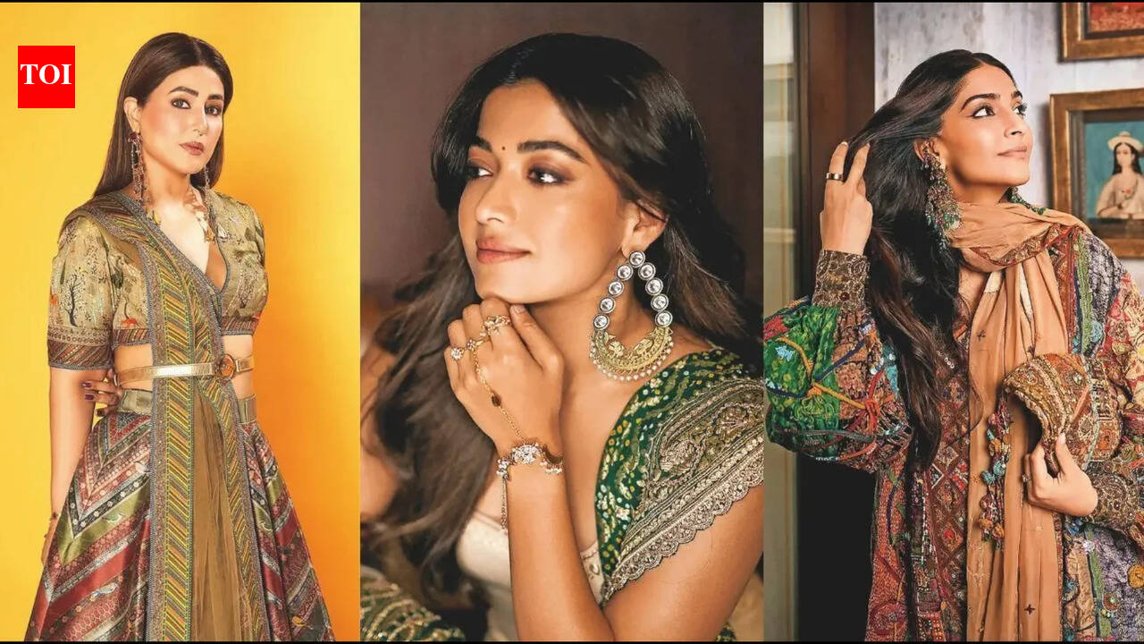 Make statement earrings your hero accessory