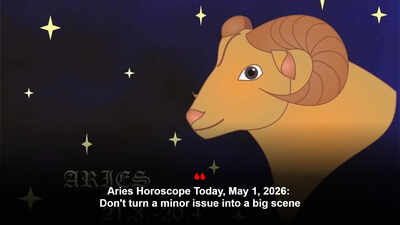 Aries Horoscope Today, May 1, 2026: Don't turn a minor issue into a big scene