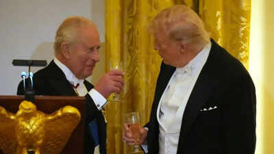 Donald Trump Flexes On King Charles During White House Ceremony