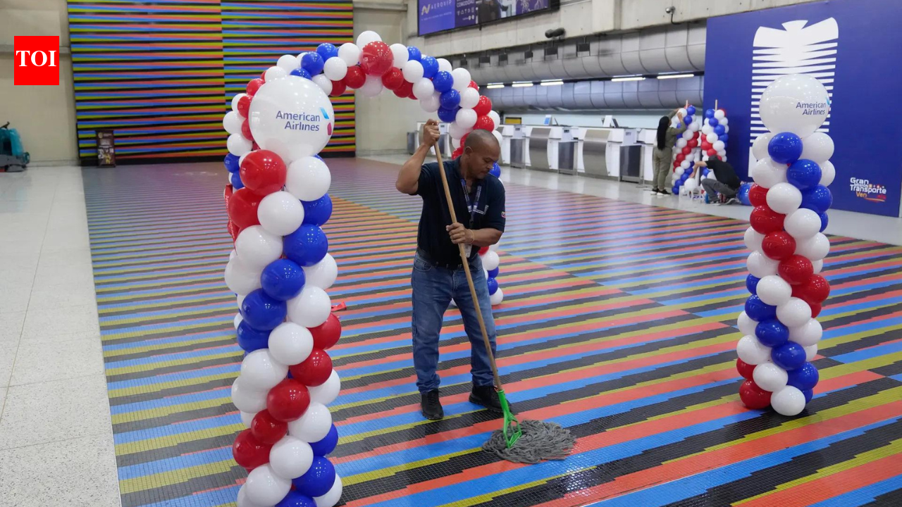 US-Venezuela flights restart after 7 years, first direct Miami-Caracas service lands today – The Times of India