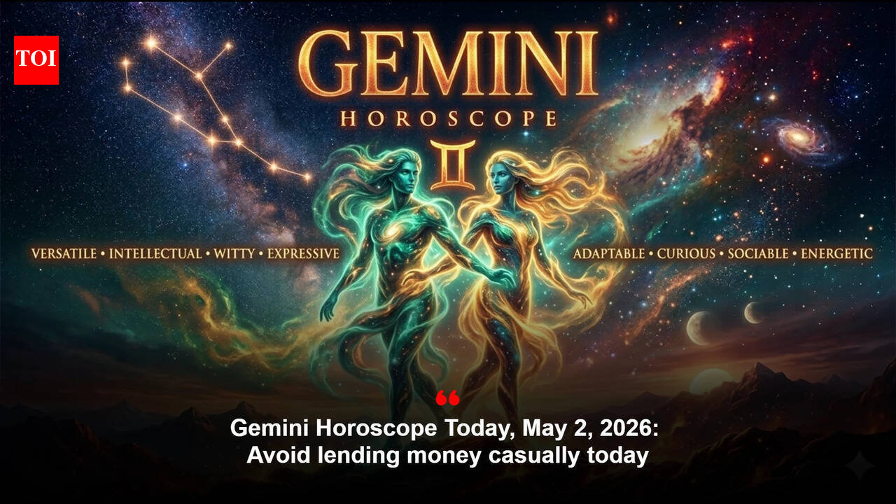 Gemini Horoscope Today, May 2, 2026: Avoid lending money casually today