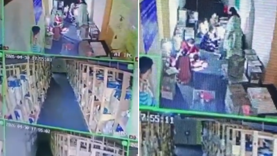 TMC Stages Protest Outside EVM Strong Room In Kolkata, Shares CCTV Footage Alleging Irregularities