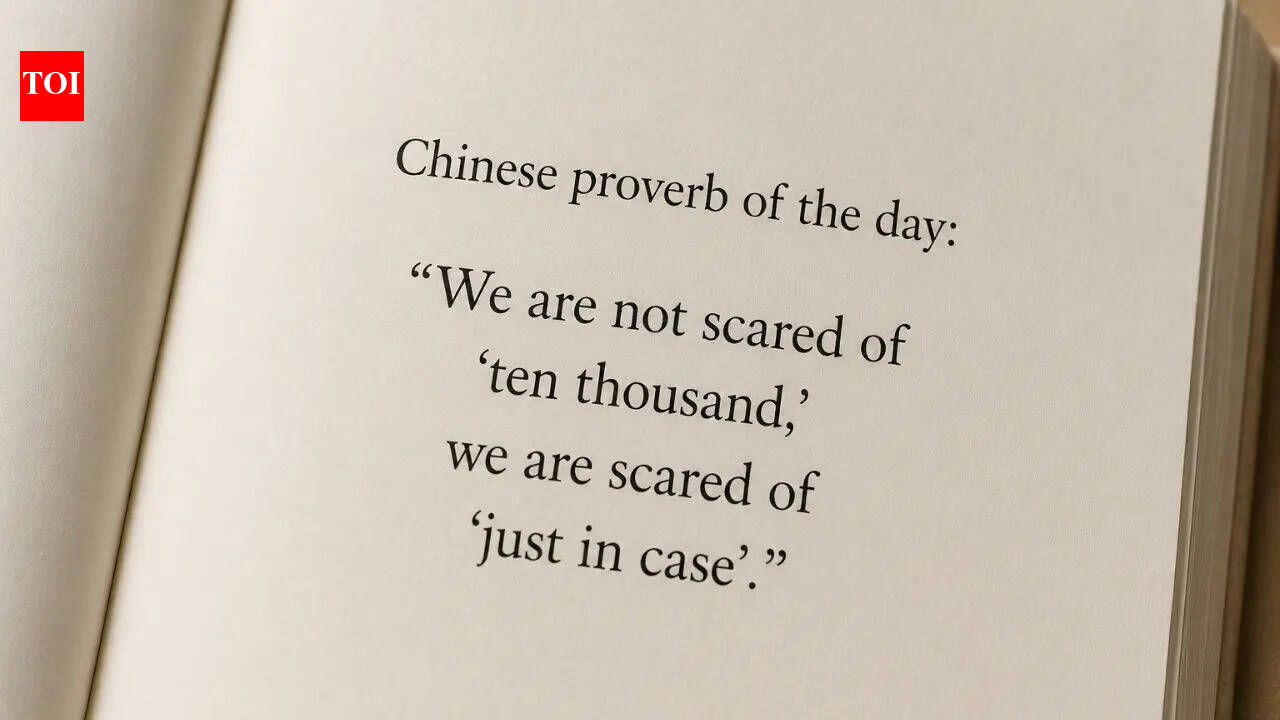 Chinese proverb of the day: “Ten thousand dangers don’t scare us, but one ‘what if’ does” — why uncertainty feels heavier than reality
