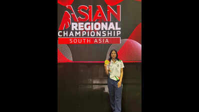 23yo forester Navya Pandey wins South Asian ju-jitsu gold, beats Pak’s Rishaal Khan