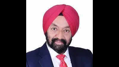 Vikramjit Singh Sahney posts against AAP over RSS imagery poster, illegal mining