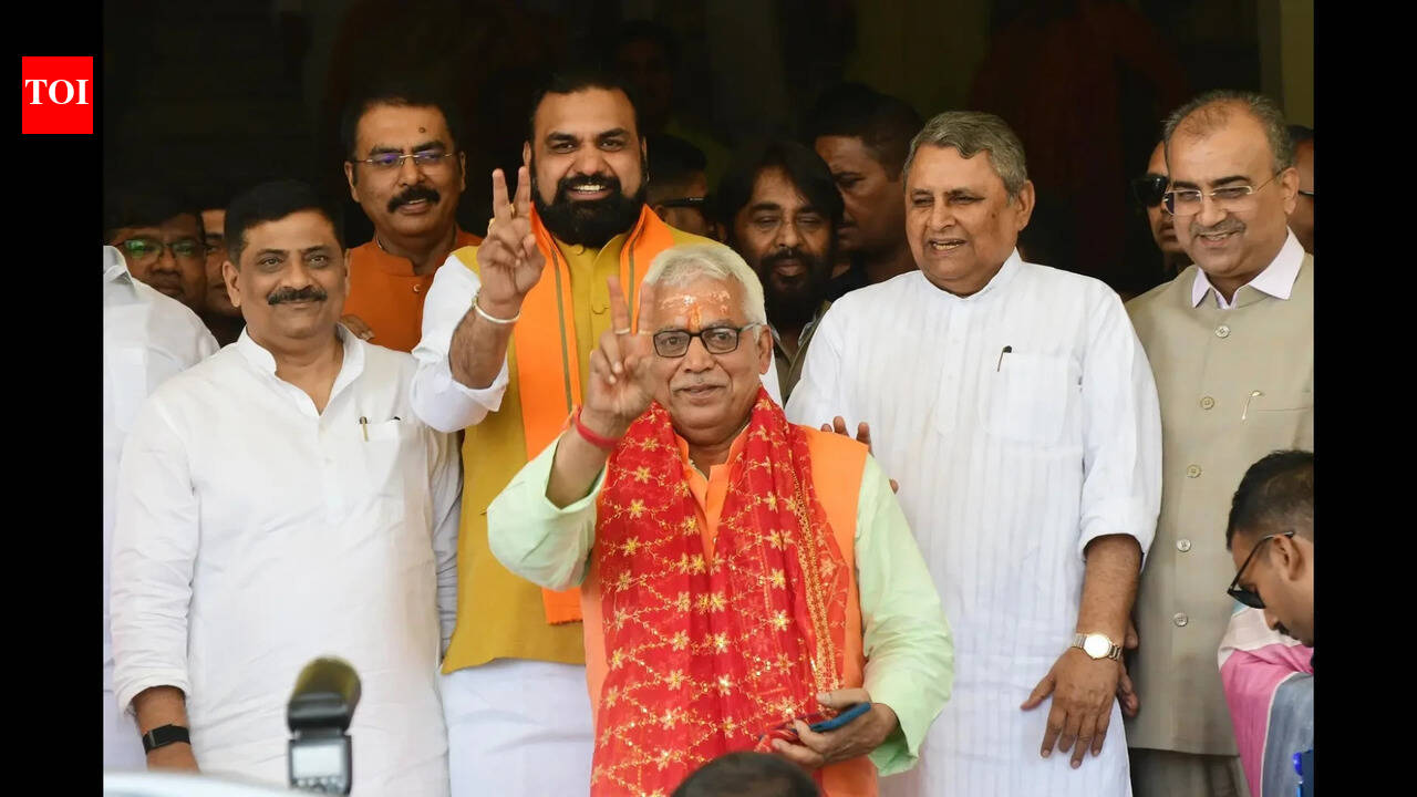 BJP nominee files papers for May 12 council byelection