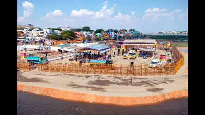 Security amped up at counting centre in Karur