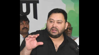 Tejashwi targets NDA over ‘three-person govt’ in Bihar