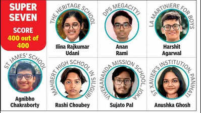 100 out of 100 for 7 ISC students in Bengal, 2,718 score above 95%