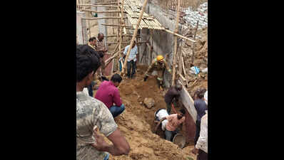 Laborer killed in wall collapse at hosp const site