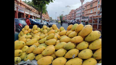 Weather delays mango arrivals in Jaipur markets