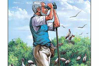 India’s birdman lands in comics