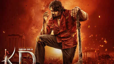  Dhruva Sarja shines in mass entertainer; Fans go wild over action and high-octane drama