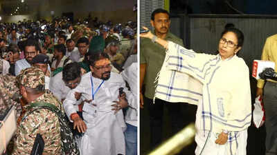 Mamata storms EVM strongroom; TMC, BJP lock horns over tampering claims: How late-night drama unfolded