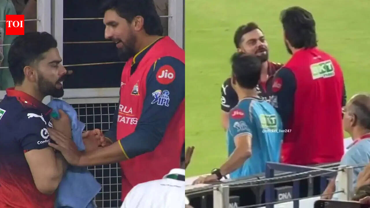 आईपीएल 2026: आईपीएल 2026: आरसीबी बनाम जीटी क्लैश के दौरान विराट कोहली-इशांत शर्मा का ब्रोमांस वायरल – देखें | क्रिकेट समाचार