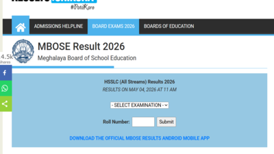 MBOSE HSSLC result 2026 will be released on May 4: Check official notice here for Meghalaya Class 12th scorecard