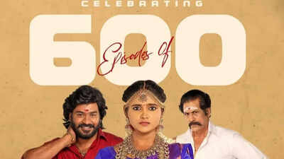 Navin Kumar and Swetha starrer 'Chinna Marumagal' completes 600 episodes