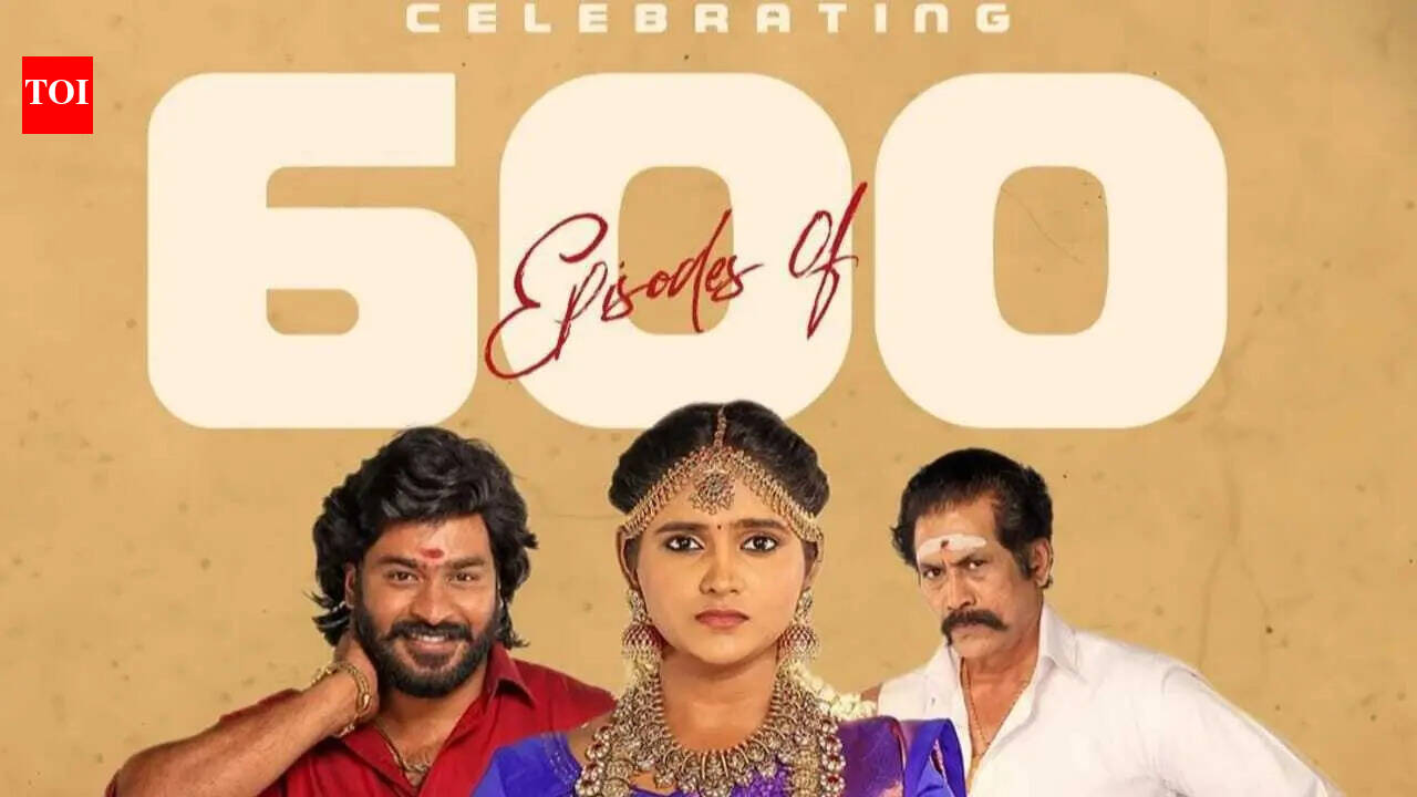 Navin Kumar and Swetha starrer 'Chinna Marumagal' completes 600 episodes