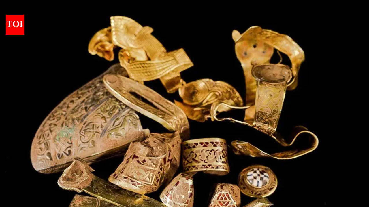 In 2009, an unemployed Terry Herbert scanned a farmer's field and stumbled upon the largest Anglo-Saxon treasure ever found