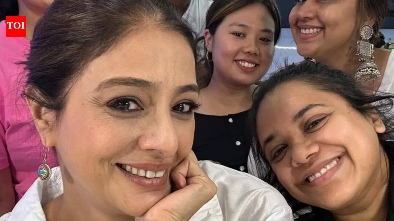 Tabu wraps FIRST schedule of ‘King100’, shares BTS clicks from Nagarjuna’s 100th movie sets directed by Ra Karthik