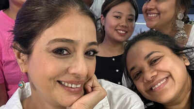 Tabu wraps FIRST schedule of ‘King100’, shares BTS clicks from Nagarjuna’s 100th movie sets directed by Ra Karthik