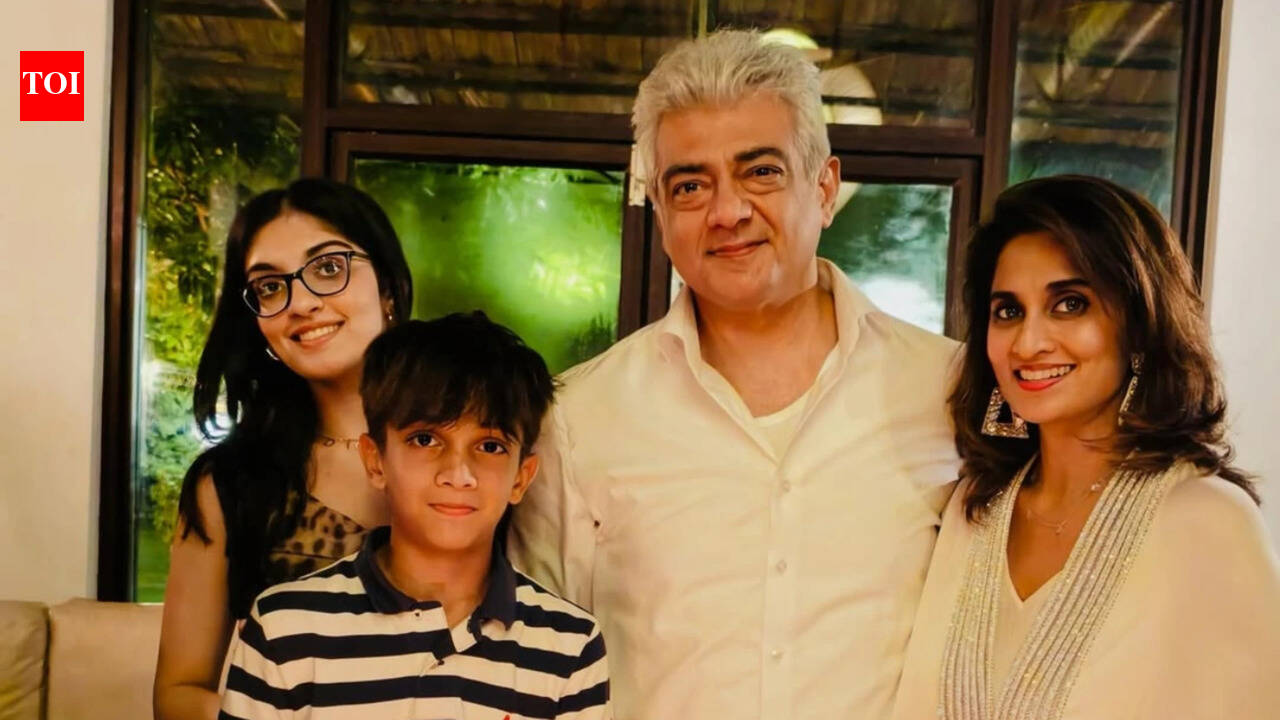 Ajith and Shalini celebrate 26th anniversary with Anoushka and Aadvik: ‘A little family, a lot of love’