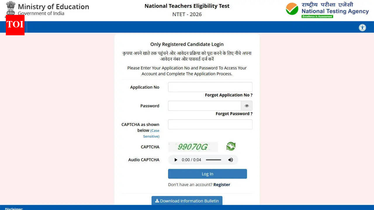 NTET answer key 2026 released with objection process available till May 3; download here