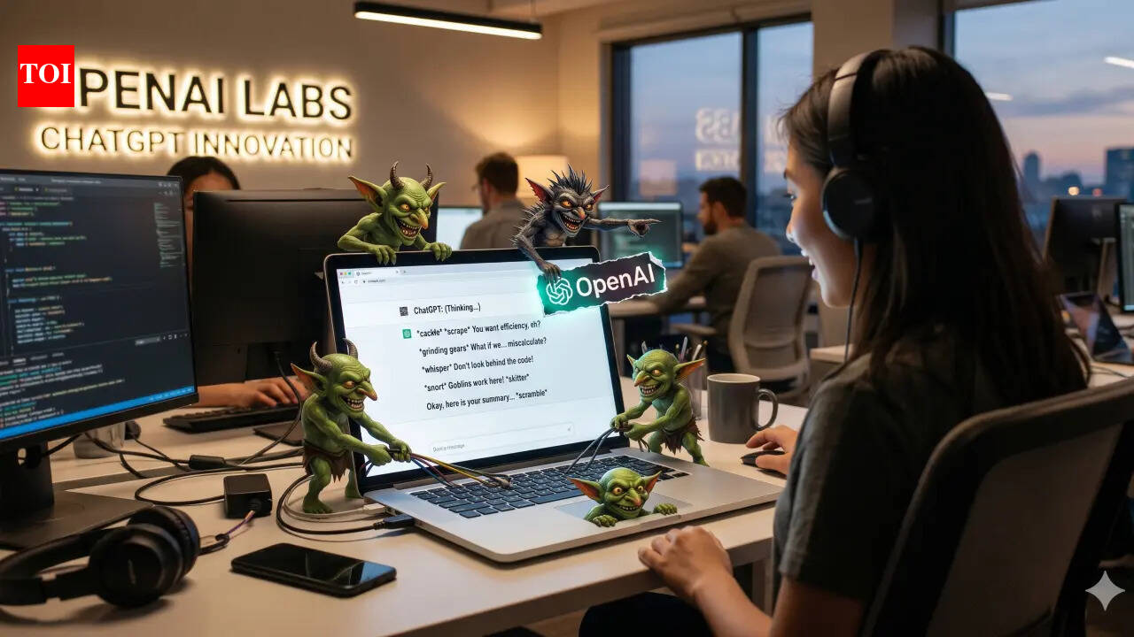 OpenAI addresses 'ChatGPT obsession' with Goblins and Gremlins, AI Agents: Never talk about ...