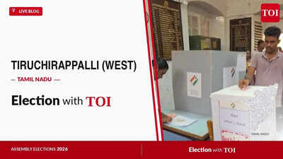 Tiruchirappalli (West) election results 2026: DMK's KN Nehru wins