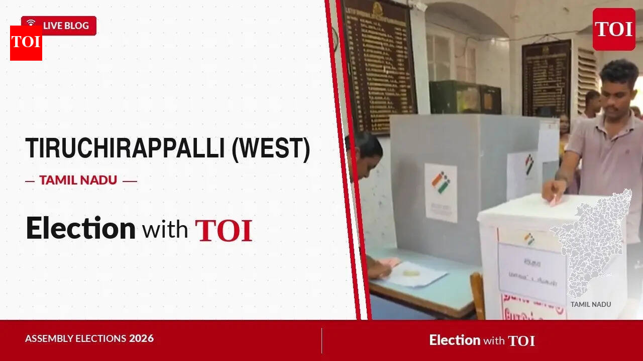 Tiruchirappalli (West) election results 2026: DMK's KN Nehru wins