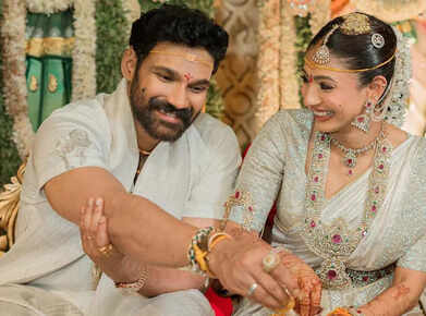A Tirumala Wedding: Bellamkonda Sreenivas & Kavya tie the knot