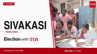 Sivakasi election results 2026: Keerthana S of TVK wins, Congress’ Ashokan G finishes second