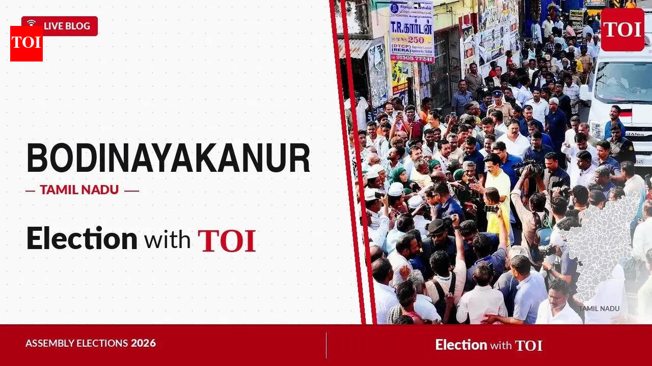Bodinayakanur election results 2026: DMK’s O Panneerselvam wins, Prakash S finishes second