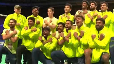 Medal assured! India crush Chinese Taipei 3-0 to storm into Thomas Cup semis | Badminton News – The Times of India