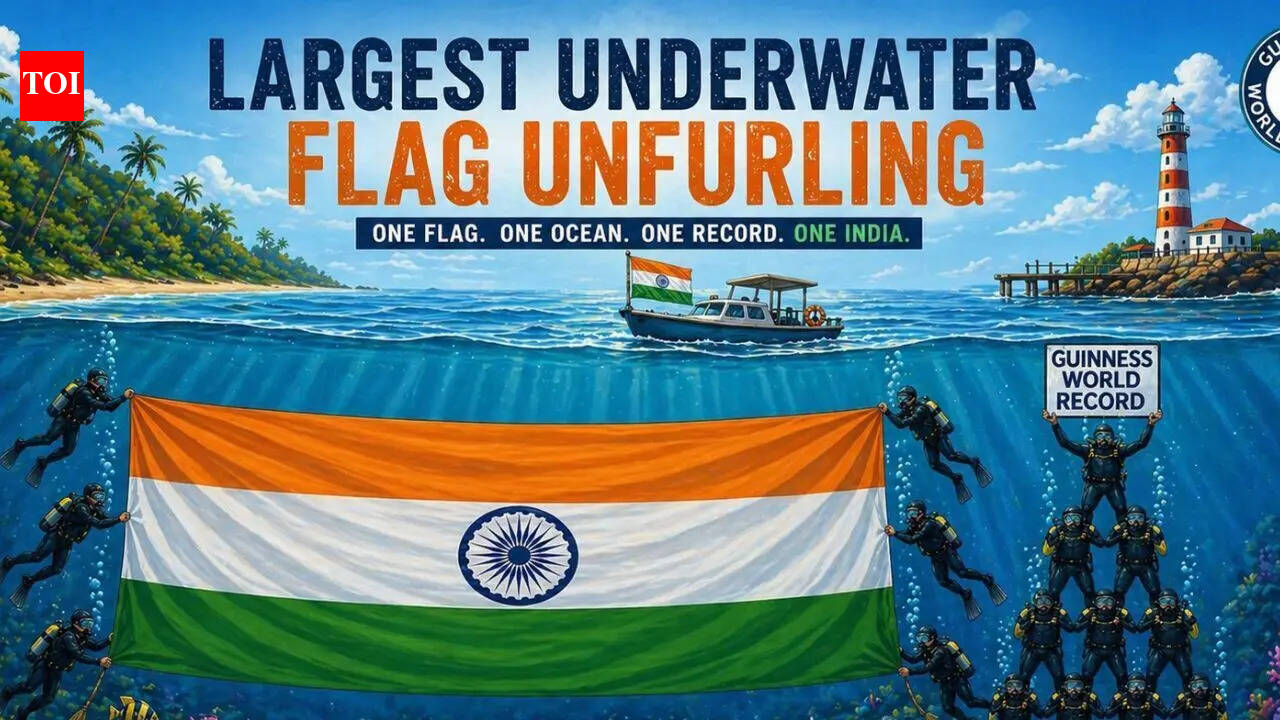 Largest underwater flag and human stack in Andaman set to break Guinness World Record at Swaraj Dweep; here’s what travellers need to know