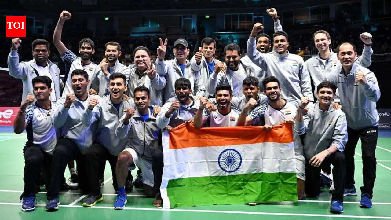 पदक सुनिश्चित! भारत ने चीनी ताइपे को 3-0 से हराकर थॉमस कप सेमीफाइनल में प्रवेश किया | बैडमिंटन समाचार