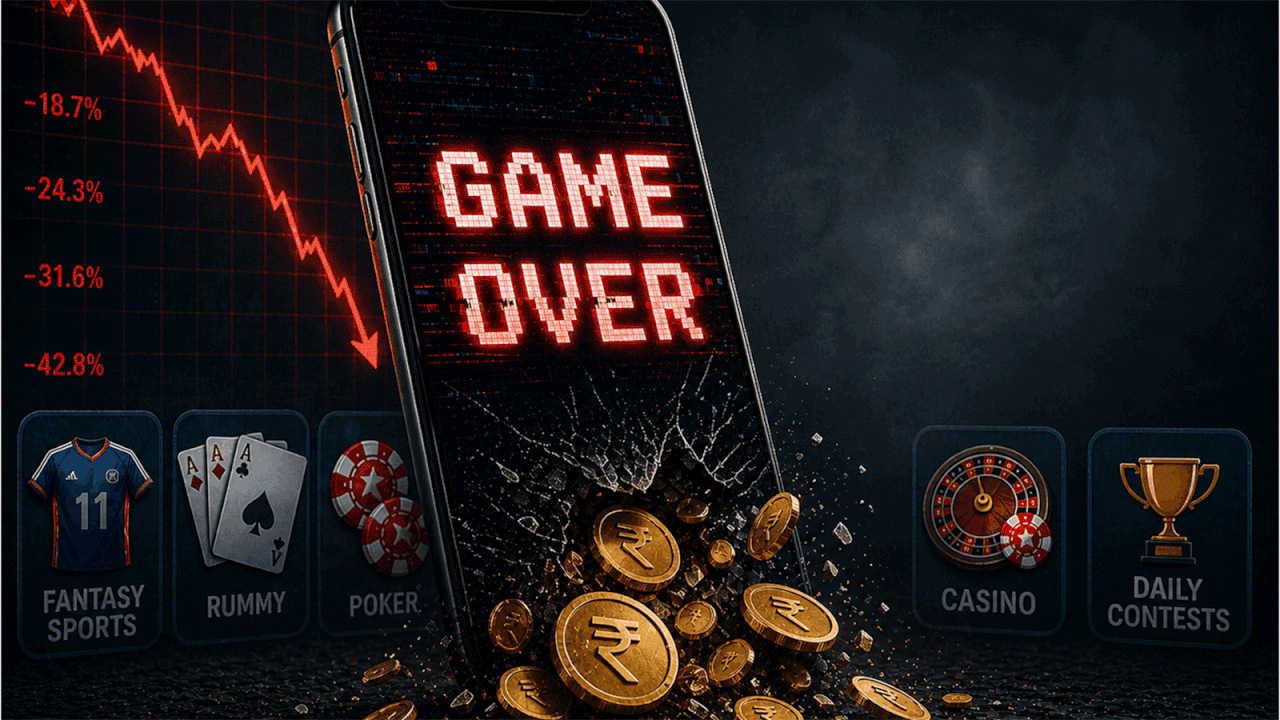 Why India is banning online money games — and what survives